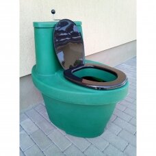 Durpinis biotualetas ECOElite žalias