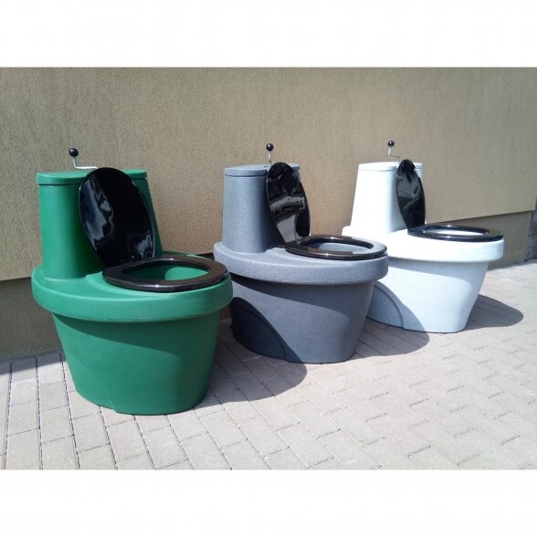 Durpinis biotualetas ECOElite žalias 4