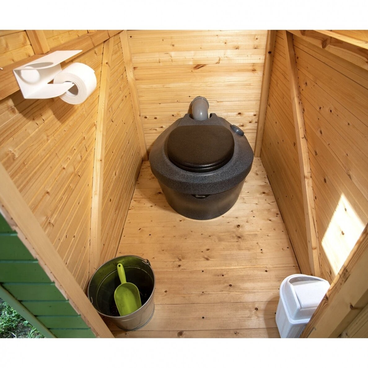 Kompostuojantis biotualetas KOMFORT PREMIUM pilkas 15