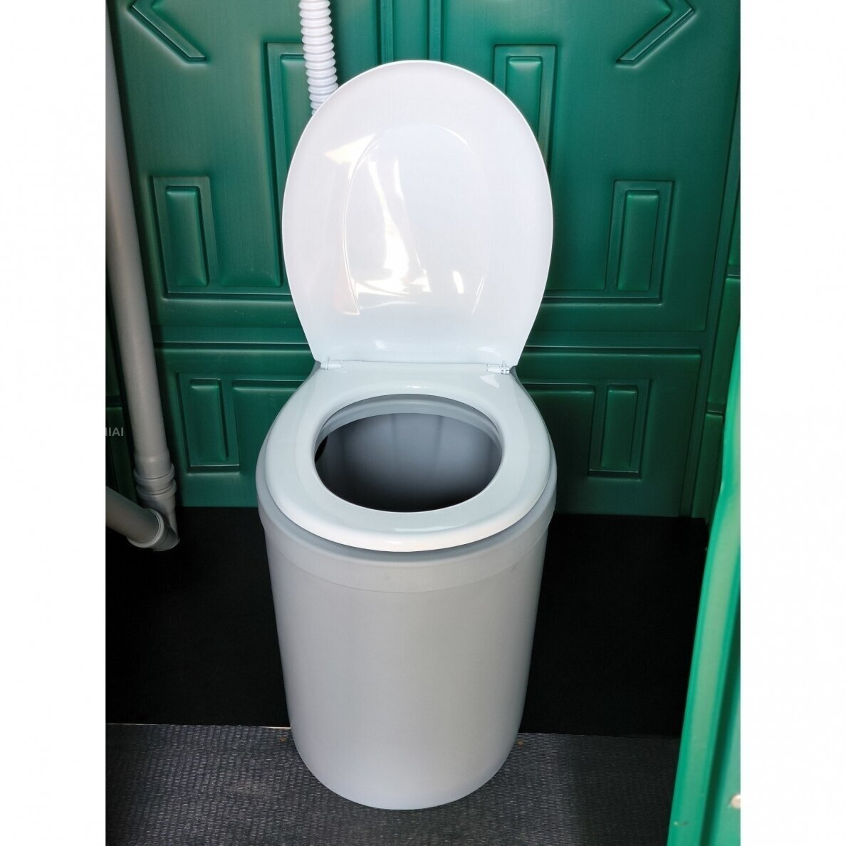 Plastikinis durpinis lauko tualetas TOYPEK DuoComfort žalias 2