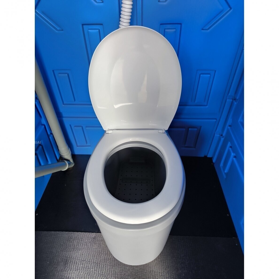 Plastikinis durpinis lauko tualetas TOYPEK DuoComfort mėlynas 3