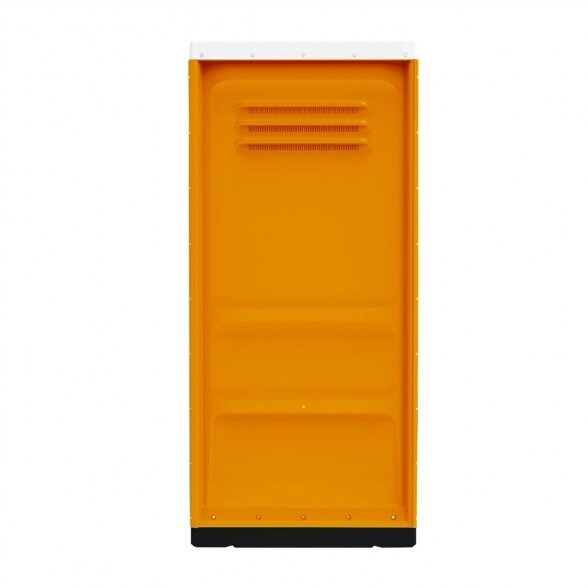 Plastikinis lauko tualetas (Oranžinis) su apšvietimu 7 Plastikinis lauko tualetas (Oranžinis) su apšvietimu 7